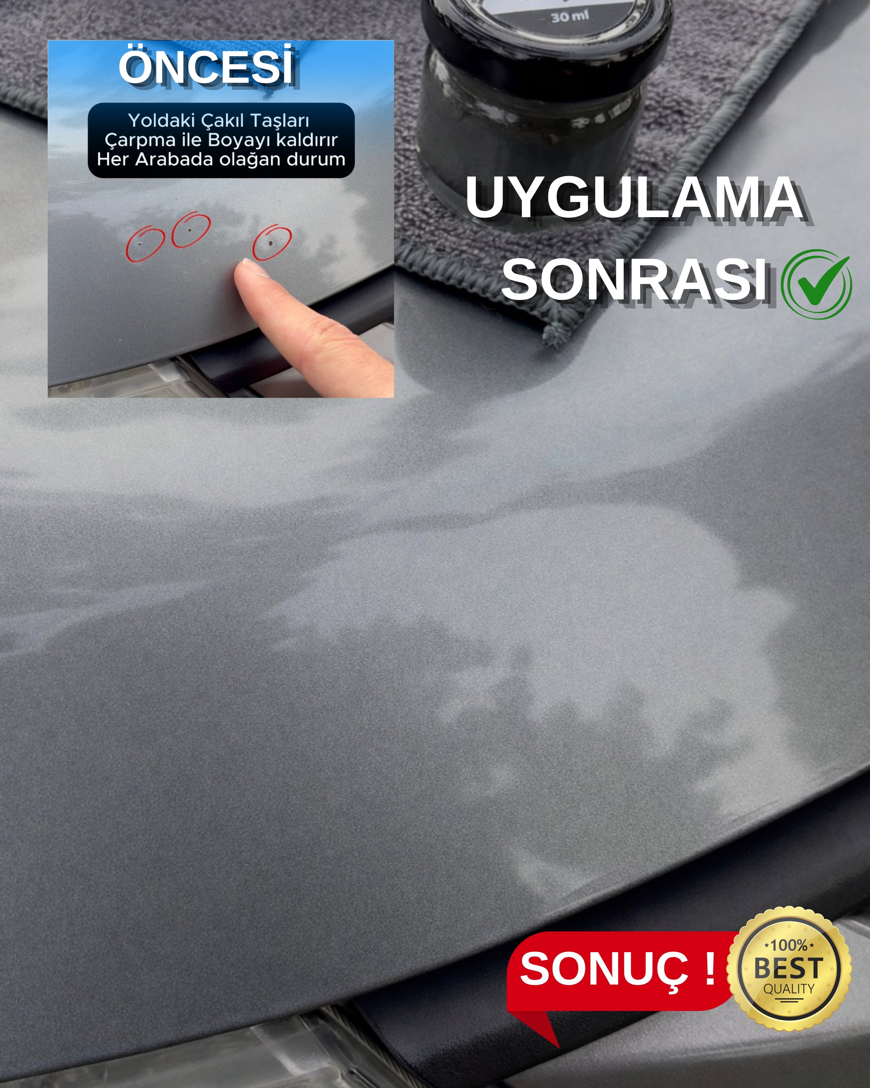 Colorix® Araç Rötuş Boya Seti – Boya Koduna Özel Çizik Onarım Seti