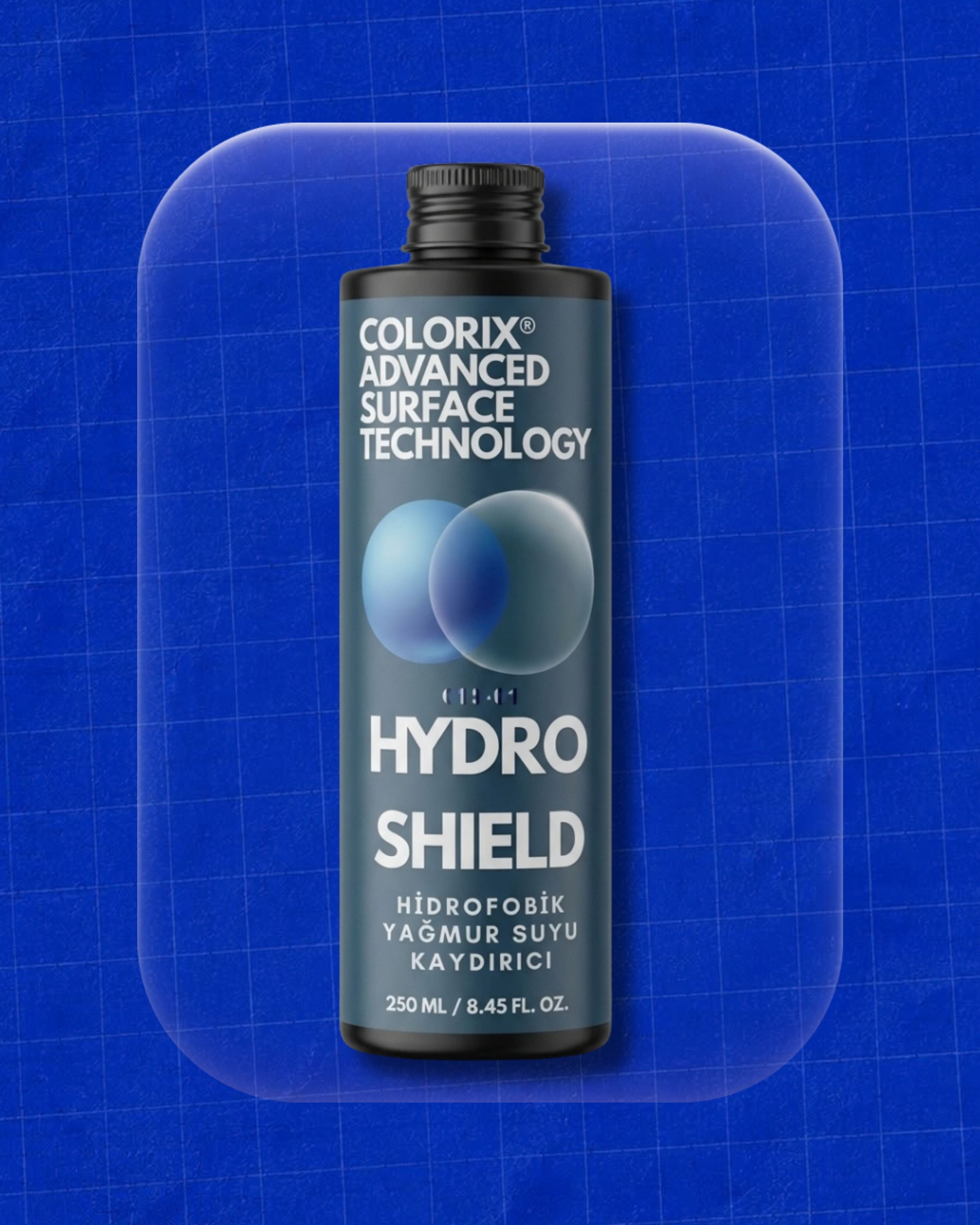 HYDRO-SHIELD | İleri Seviye Hidrofobik Yağmur Suyu Kaydırıcı
