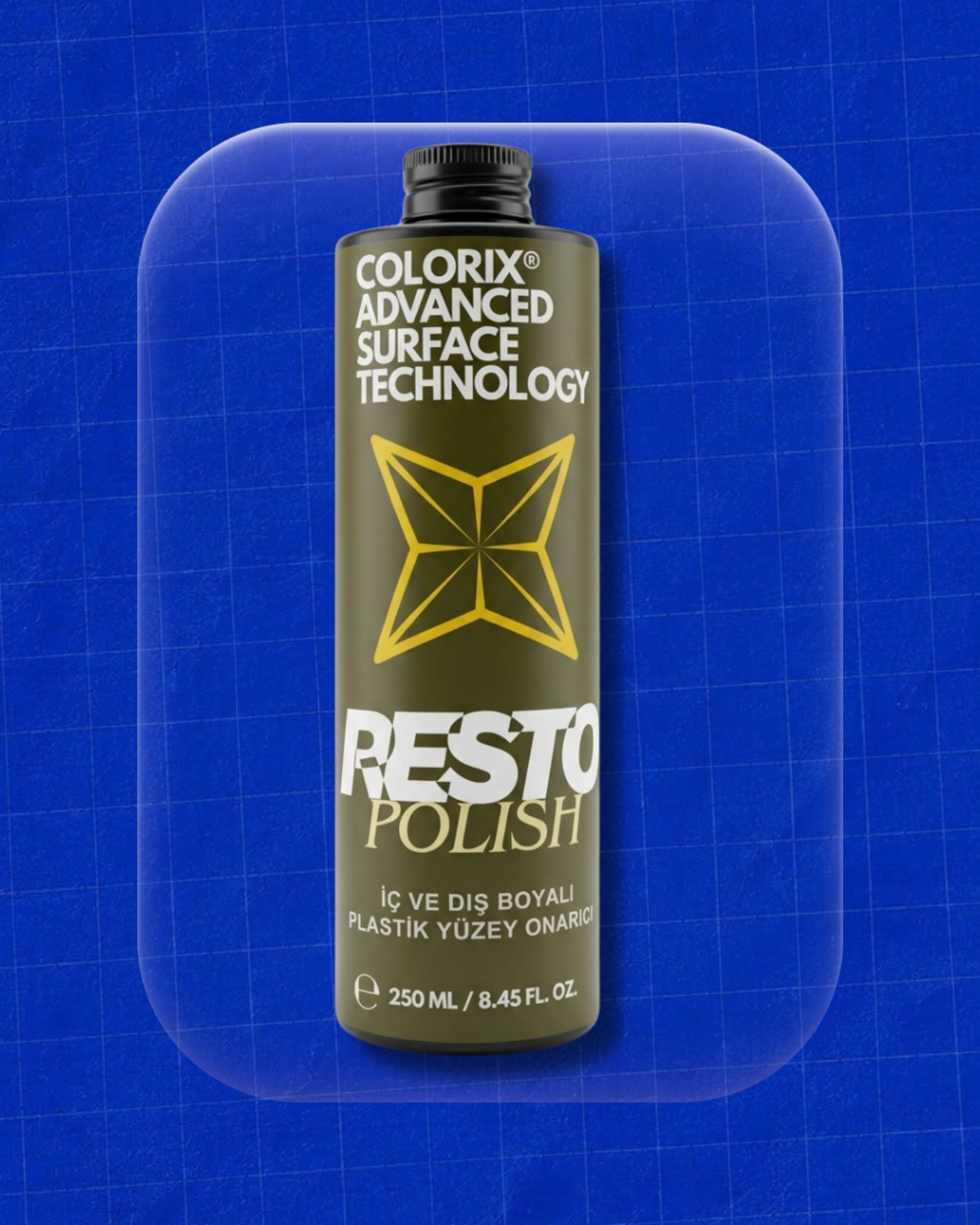 RESTO POLISH İç ve Dış Boyalı Plastik Yüzey Onarıcı & Parlatıcı
