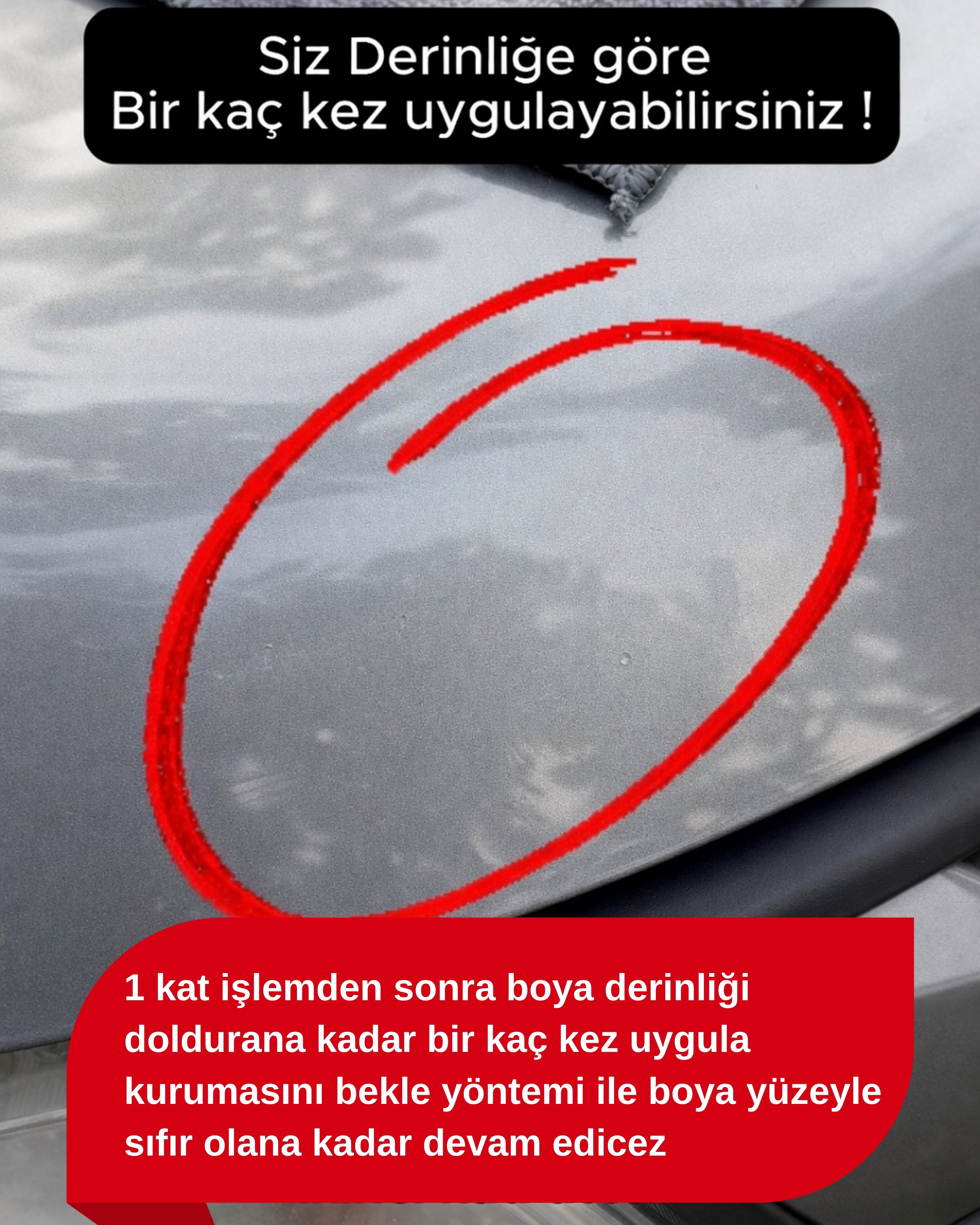 Colorix® Araç Rötuş Boya Seti – Boya Koduna Özel Çizik Onarım Seti